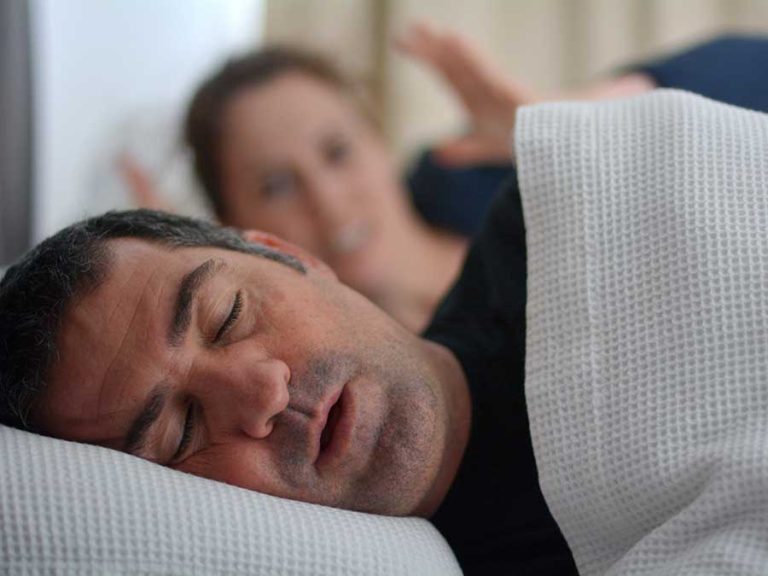 sleep apnea sufferer